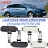 New 1/4PCS TPMS Tire Pressure Monitor Sensor 52933-3V600 529333V600 For Hyundai I40 [VF] 2014 2015 2016 2017 2018