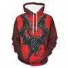 New Spring And Autumn Dragon Pattern 3D Printed Men Sweatshirt Vintage Outdoor Men's Hoodie Going Out Fashion Trend Street Style