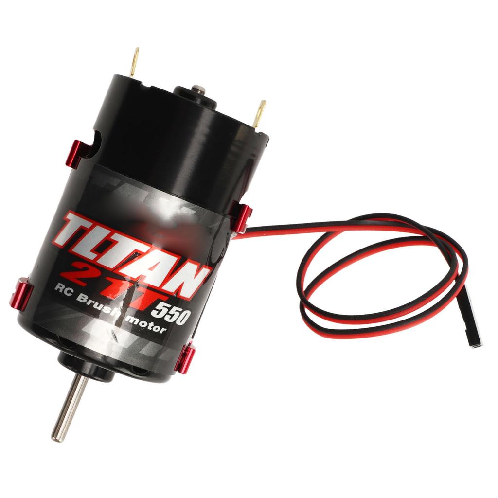 550 Brushed Motor 21T Low Noise Heat Dissipation RC Car Brushed Motor for SCX10 90046