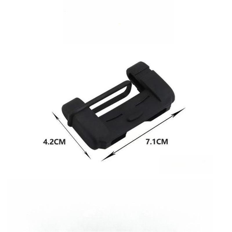 Universal Silicone Car Seat Belt Buckle Clip Protector Interior Button Case Anti-Scratch Cover Safety Decoration Accessories