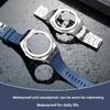 GA110 Kit di Modifica Cinturino Orologio Cassa Per Casio G-SHOCK GA-110 GA-120 GA100 Cassa Modificata in Acciaio Inossidabile Cinturino in Gomma set strumenti