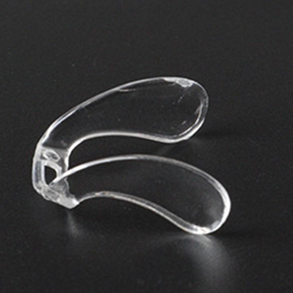 2 kusy nosních opěrek na brýle, náhradní, snadno použitelné, průhledné, praktické