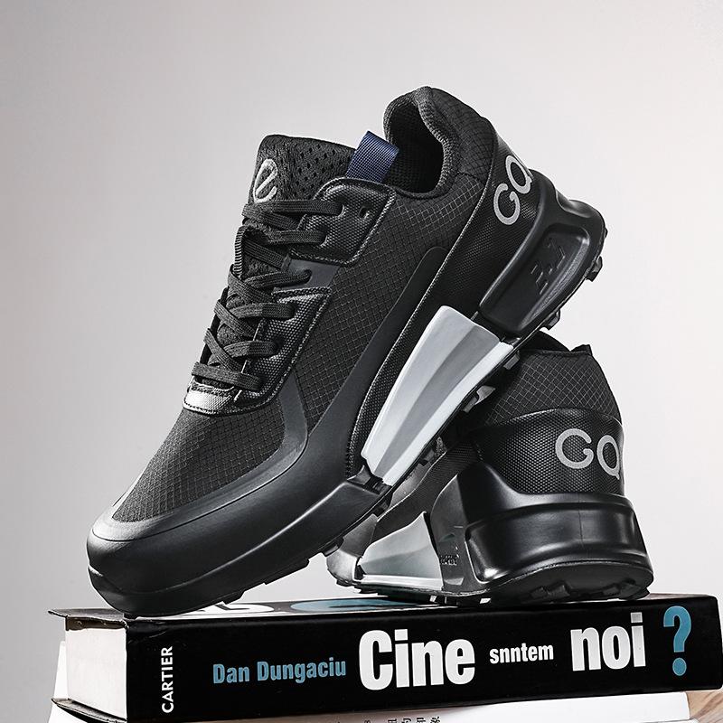 

2025 spring new mesh sports shoes off-road running shoes breathable cushioning outdoor waterproof high-quality hiking shoes men 45