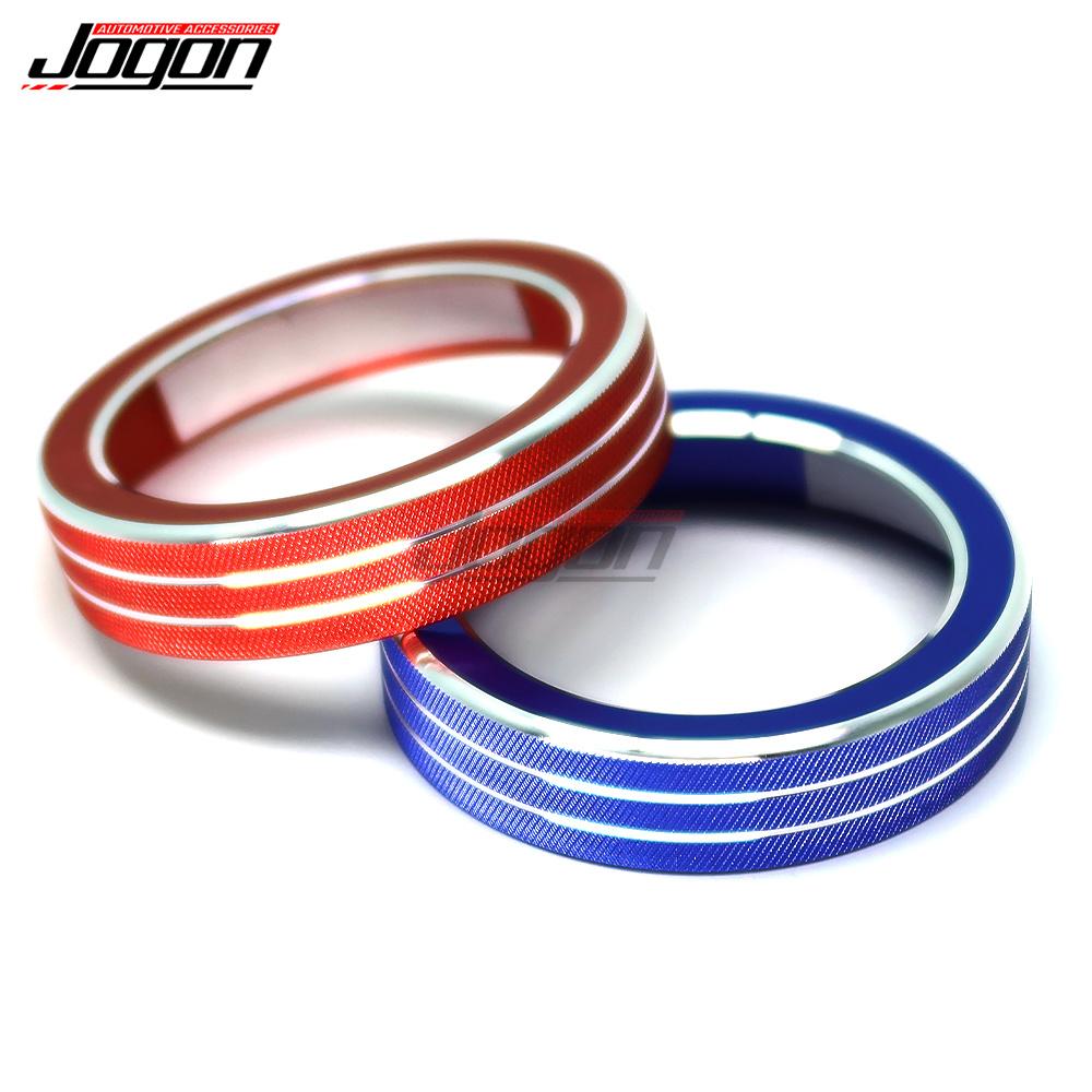 Car Interior Console Gear Shift Knobs Covers for Ford Explorer 2020 2021 2022 Accessories Center Console Button Rings