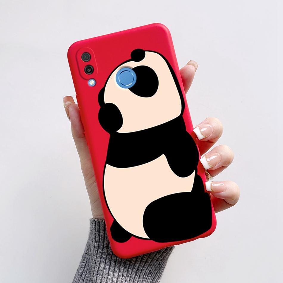 For Honor Play Case COR-L29 Phone Cover Cute Bear Cartoon Frog Soft Silicone Matte Fundas Coque For Honor Play Shockproof Bumper