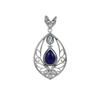 Rare Amethyst 925 Sterling Silver Pendant: Gemstone Jewelry