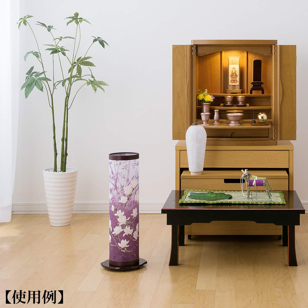 Buddhistischer Altarladen Takita Shoten Bon Bon rotierend Musouka 3 6531 Höhe 47 cm x Breite 20 cm Stehende Laterne mit Zertifikat Laterne, Laterne,