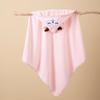 Newborn Coral Fleece Hooded Swaddle & Quick-Dry Bath Towel
