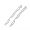 Civic 2012 2016 2 Piezas Hebilla de Placa Metálica Reparación Parachoques Delantero Resistencia Duradera para Modelos de 9ª Generación
