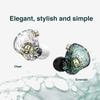 TRN MT1 Hi-Fi 1DD Dynamic Driver In-Ear Headphones, 10mm Dual Magnet Dynamic Driver, 2-Pin 3.5mm Gold-Plated Contact Lens Monitor Detachable Cable