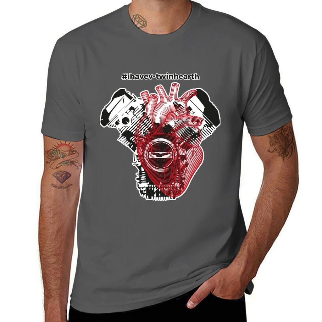 Cuore Ho Un 4 Bicilindrico TShirt Construction Work Tee Shirt