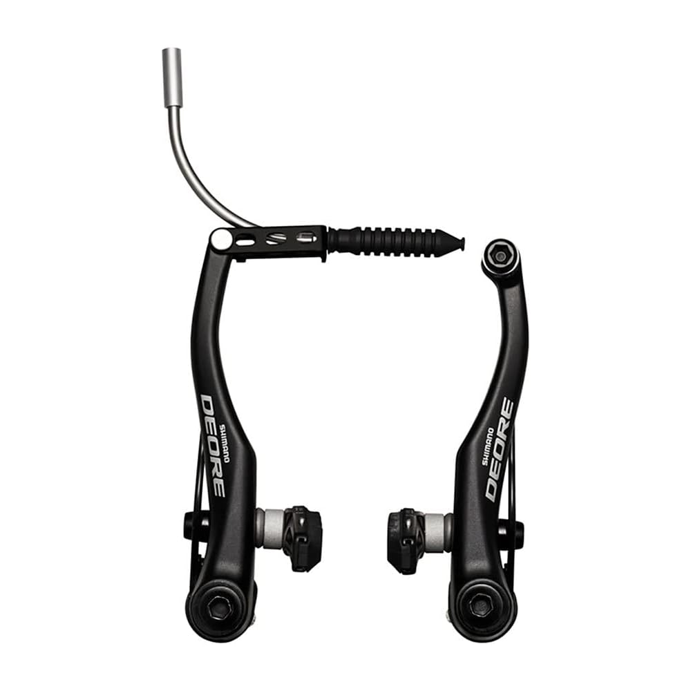 BR-T610 V Brake Rear S70C Shoe Fixing Bolt 16.0/25.0mm Black Arch Length 107mm with Lead Pipe Angle 90°