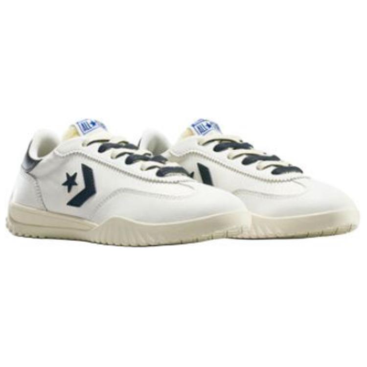 Converse  Run Star Trainer Vintage White Navy Women Sneakers Natural-Ivory A14234C