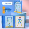 Flexible Bamboo Limbs Wooden Man Puzzle: Kids' Early Education Toy