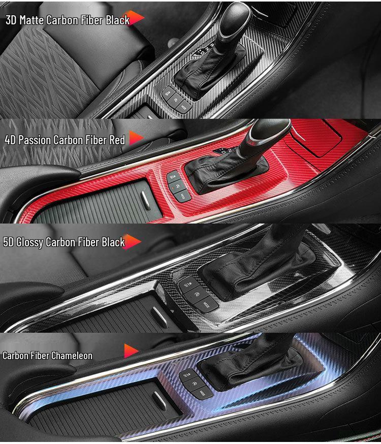 Volkswagen Tiguan 10-17 Innenraum Kohlefaser Kratz- & Trittschutz Konsole & Tür Kit