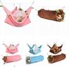 Hideaway Tunnel Warm Tube House Scratchproof Hammock Bunkbed for Reptile Animals