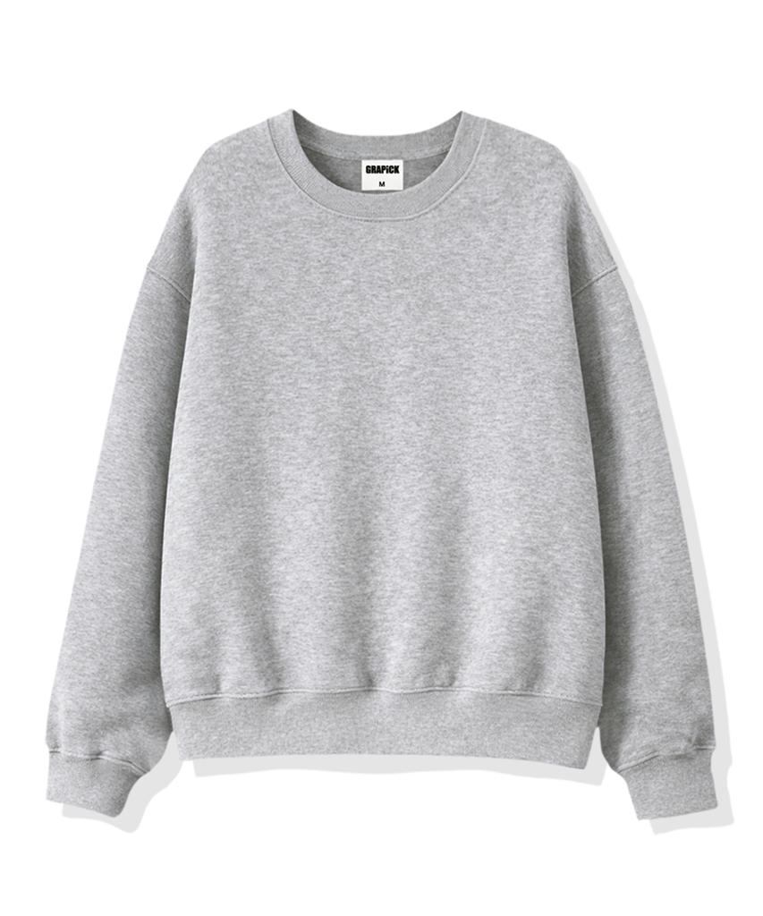 Geulapig Moss Oversized Sweatshirt 5 Colors [Grpm_6001]