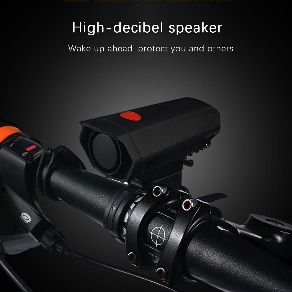 Handlebar Mount Bike Horn Adjustable Volume Bicycle Horn Durable Bicycle Bell  Cycling Road