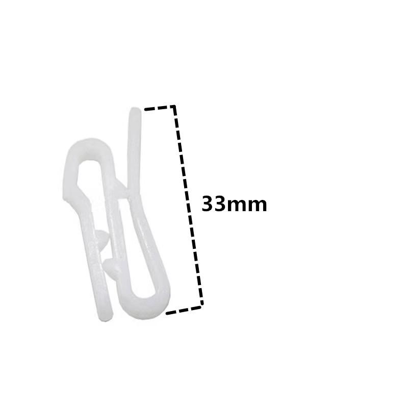 

Universal Plastic Curtain Hook for Slide Rail and Large Vehicles