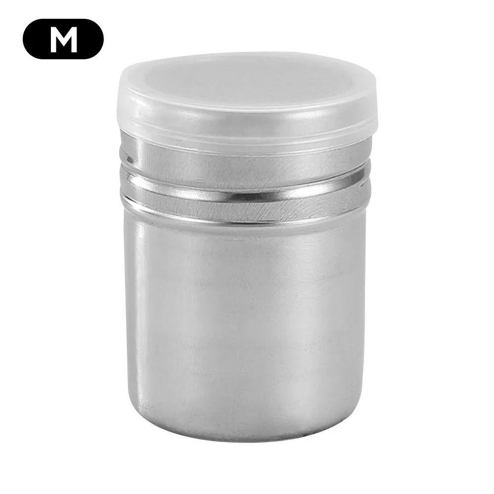 

Stainless Steel Shaker Multifunctional Sugar Powder Sieve New Coffee Sieve 8x 6.5cm