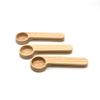 Wooden Milk Powder Spoon With Clamp For Home Use And Coffee Preparation