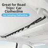 83cm-119cm Adjustable Length Car Clothesline Clothes Storage Hanger  Car Interior Use