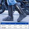 PVC Waterproof Anti-Slip Thickened Rain Boot Covers for Children and Adults, Wear-Resistant and High-Top Design, Suitable for Snow and Riding