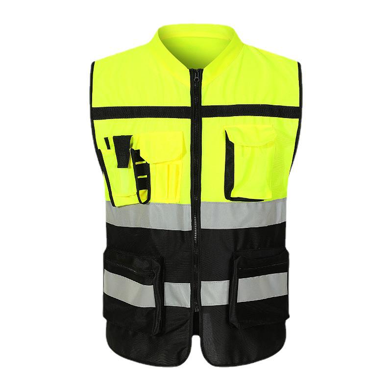 Reflective Safety Vest for Traffic, Construction, and Riding