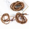 Fashion NEW Wenge Beads Wooden Bangle Jewelry Rosary Buddha Mala Bracelet Prayer Beads