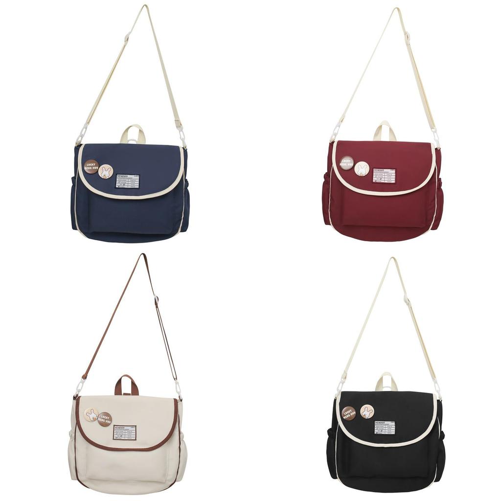Trendy Canvas Crossbody Bag For Women 2023 New Summer Large Capacity Bag Street Style Design