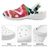 Unisex Printed Garden Shoes EVA Clogs Lightweight Breathable Slip On Sandals for Beach Pool Bathroom Home Indoor Outdoor Wear