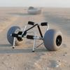 Beach Kayak Trailer Cart Loose Sand Friendly Trolley Portable Paddle Board