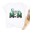 Soccer Mom Print Unisexs Tee Shirt Short Sleeve Fashion Girls Tshirt Casual Round Neck Tees Top Summer Football Clothing