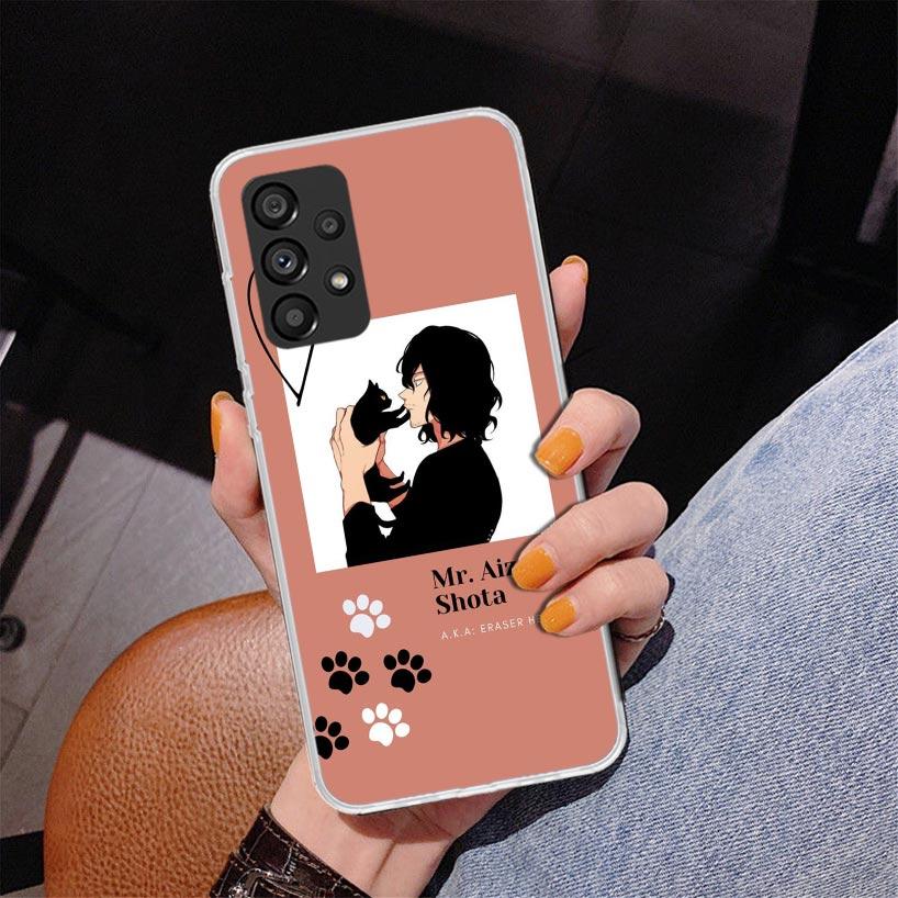 My Hero Aizawa Shouta Phone Case For Samsung Galaxy A17 A16 A15 A14 A13 A57 A56 A55 A54 A53 A37 A36 A35 A34 A33 A26 A25 A24 A23 Samsung A15