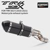 Вихлопна система для мотоцикла Benelli TRK502X 502X TRK 2019 2020 2021 Повні системи Moto Середня сполучна труба