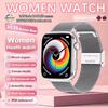 2025 New NFC Bluetooth Call Smat Watch Men 1.85" AMOLED Screen Blood Pressure Heart Rate Female Health Waterproof Smarwatches Ladies