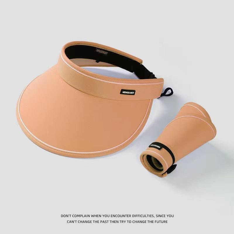 Summer Large Brimmed Empty Top Sun Protection Hat For Women'S Uv Protection Sun Hat, Sun Protection Hat For Showing Face