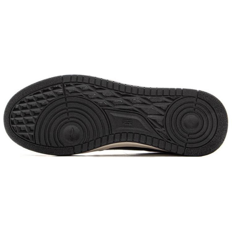 New LiNing Tianji Slip Resistant Cushioning Wear Resistant Lightweight Low Top Skateboard Shoes Men's Brown Black AGCV089-3