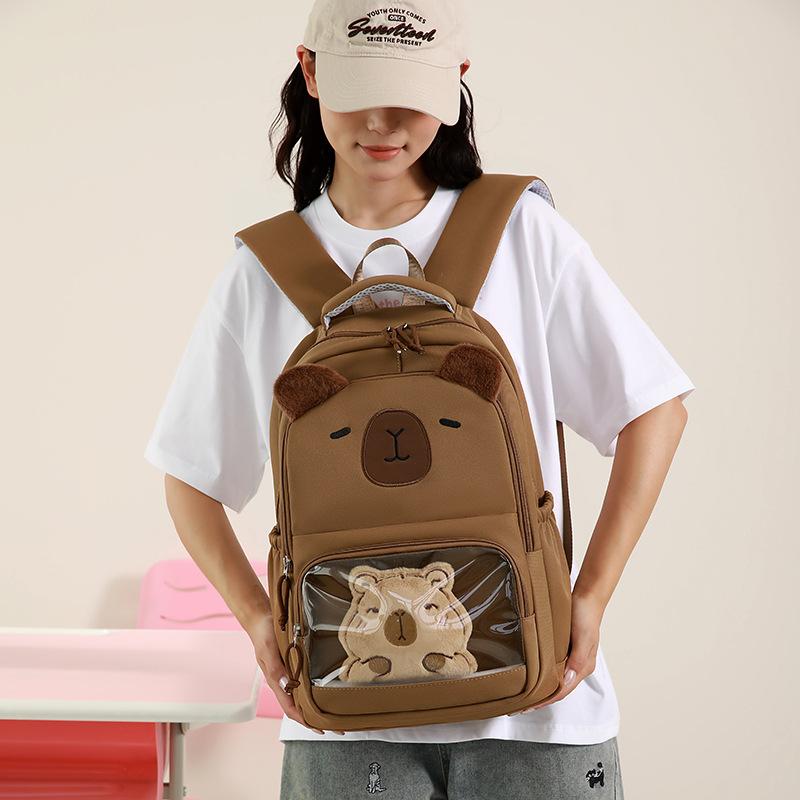 The New Schoolbag Is High-value, Fresh, Sweet and Cute Backpack, Grade 1-3 Student Lightweight Travel Backpack.