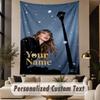 Custom Text Printed Tapestry Taylor Swift Pattern Large Wall Hanging Indoor Room Decor