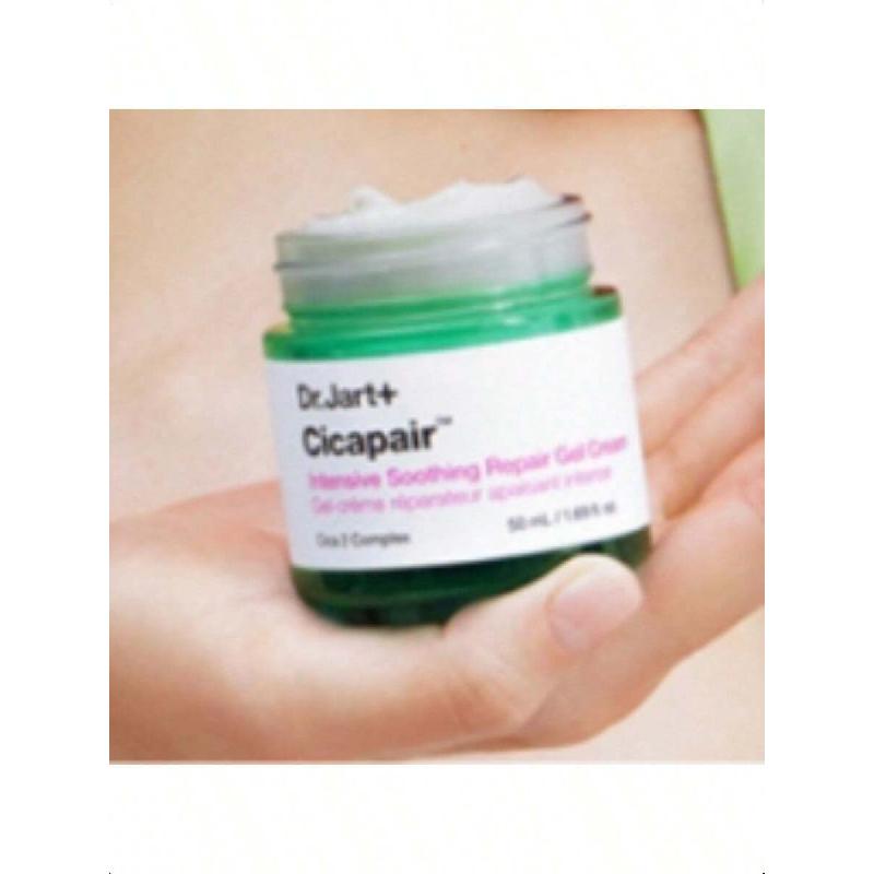 Dr.Jart+ Cicapair Intensive Soothing Repair Gel Cream 50ml – Centella Asiatica-Infused Calming Gel Moisturizer For Sensitive & Irritated Skin