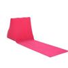 Inflatable Triangular Back Cushion Pillow - PVC Flocking Beach Mat