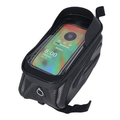 Bike Phone Front Frame Bag Waterproof Touchscreen Bike Phone Mount Top Tube Bag Cycling Pouch for Phone Under 7.2 Inches