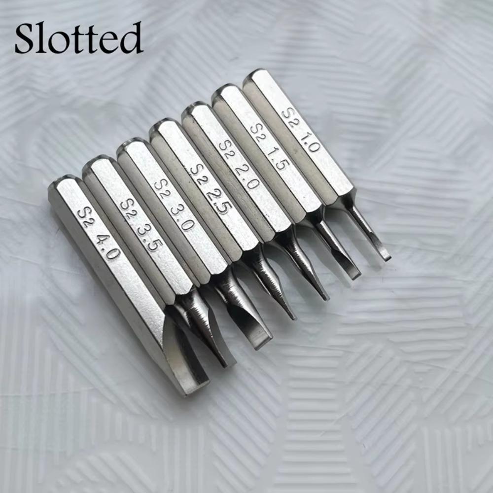 Non-Slip Impact Batch Head S2 Zinc Zinc Alloy Steel Ph2 Screwdriver Bits Set  Power Hand Tools