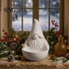 Faceless Dwarf Ornament 3D Printed Gnome Candy Bowl, Nordic Dish, Decorative Christmas Table Decor Tabletop Key Bowl for Tiered Tray, Mantel, Creative