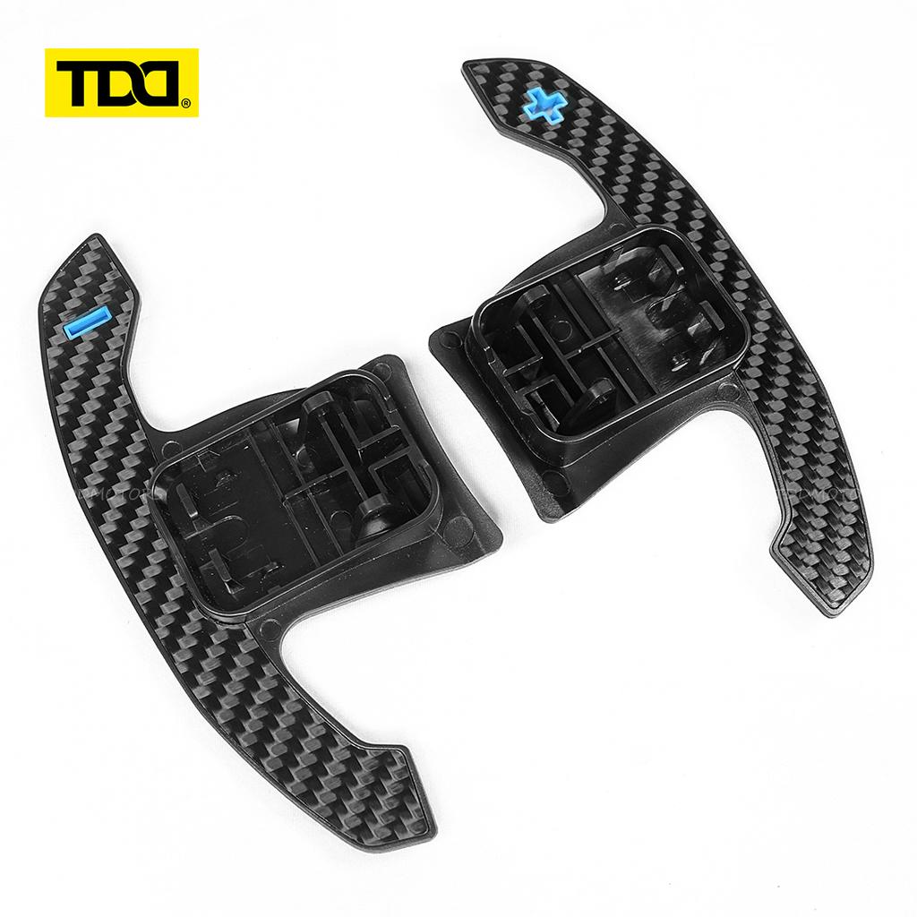 For BMW F20 F30 F32 F34 F36 F80 G20 G30 G05 G31 G38 G42 F30 F31 1 2 3 4 5 7 Series Carbon Fiber Steering Wheel Paddle Shifter