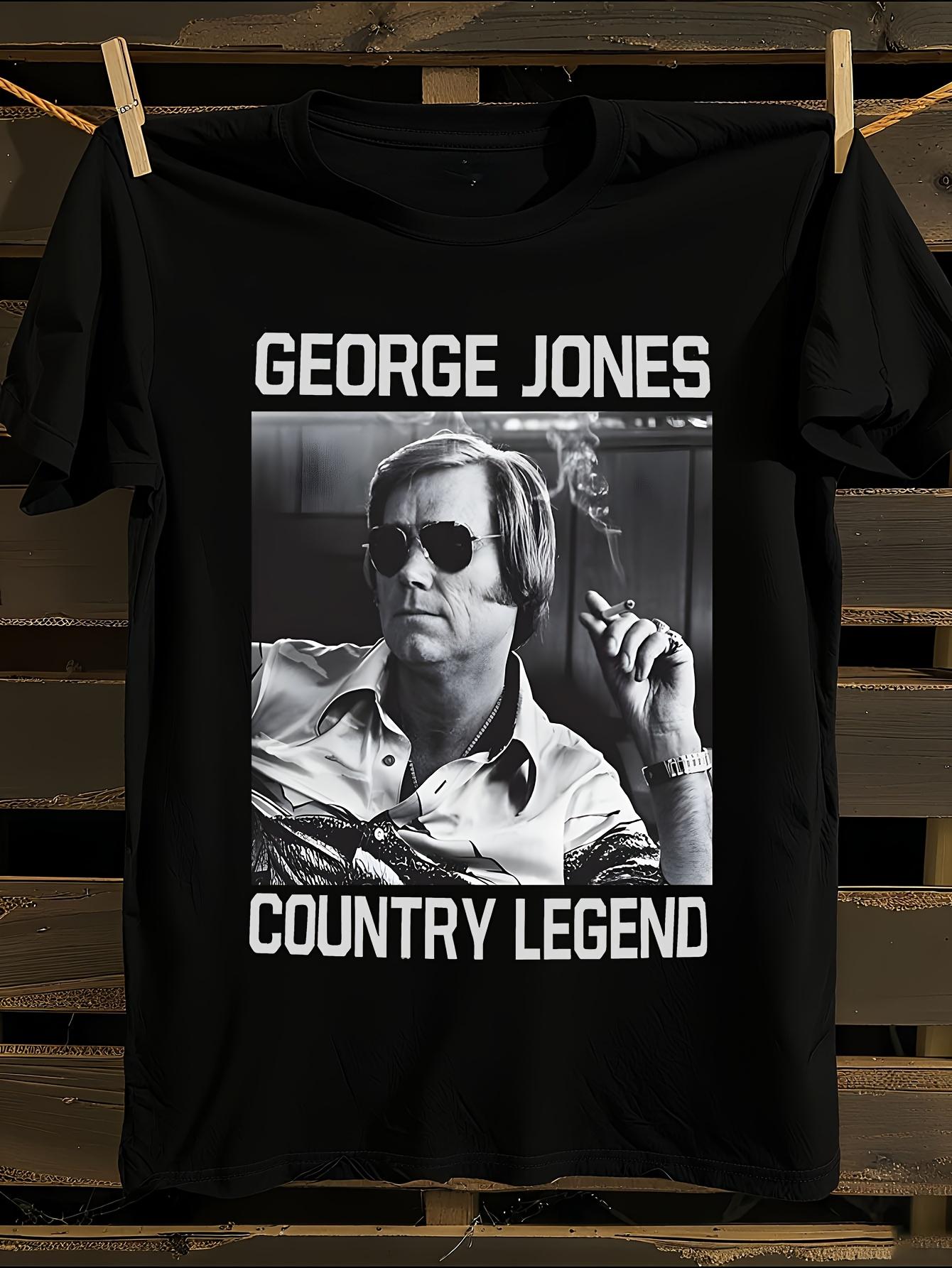 George Jones Country Legend Tribute T-shirt S
