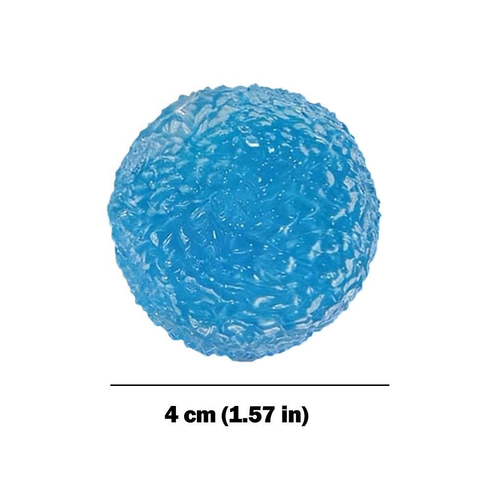 1ks Simulovaná průhledná ledová koule Maltózová squishy Fidget hračka Pomalý odskok Modrá Mochi Proti stresu Úleva od úzkosti Senzorická hračka