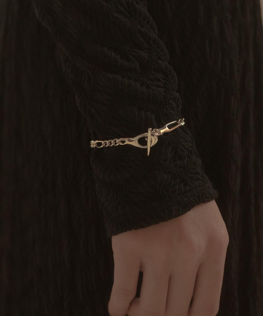 Novice Tokyo Nuance Mantel Chain Bracelet / Silver