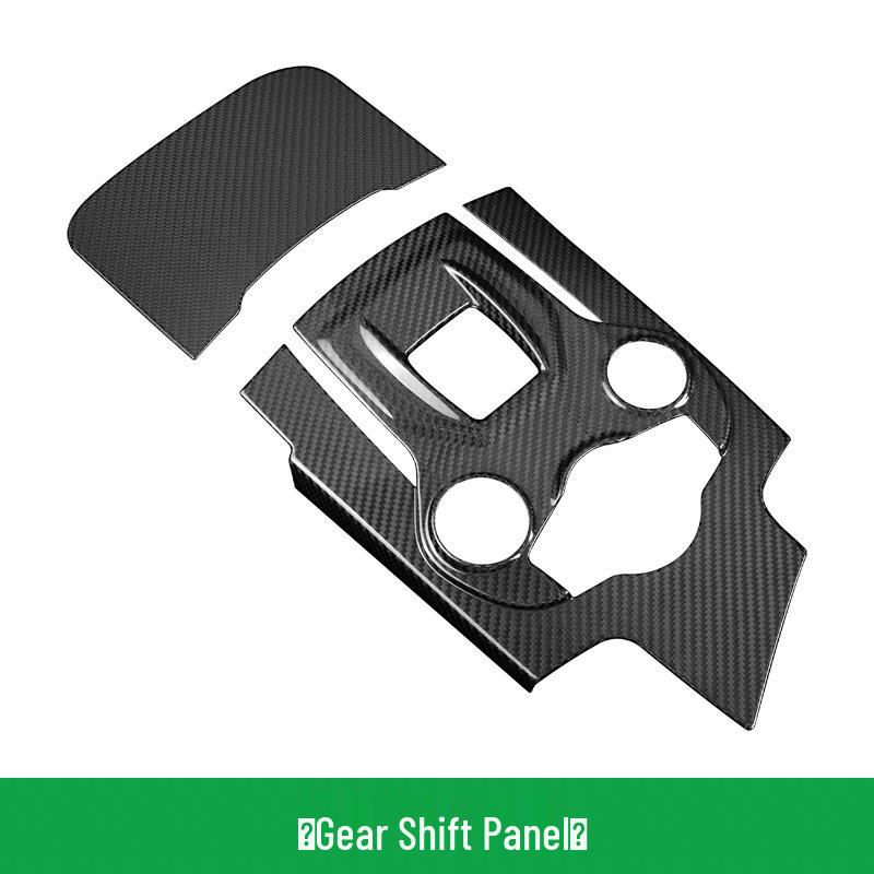 Alfa Romeo Giulia Carbon Fiber Gear Shift Panel Upgrade